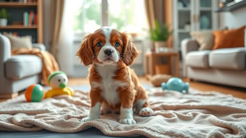 Cavalier King Charles spaniel till salu