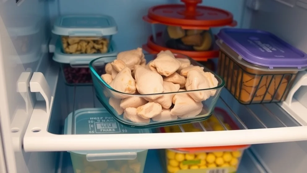 Hur länge kan du förvara tillagad kyckling i kylen