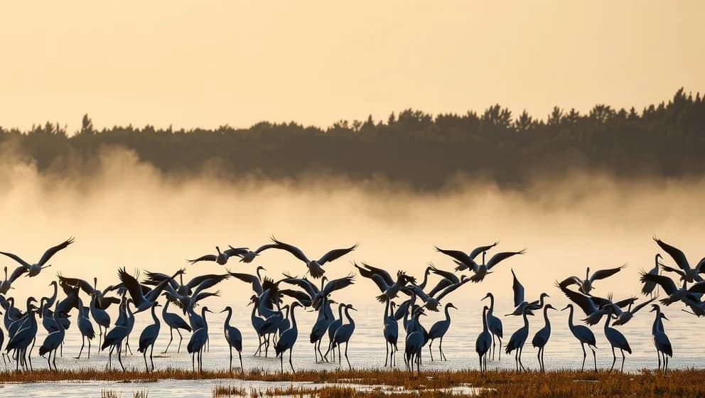 Hur många tranor finns i Hornborgasjön idag