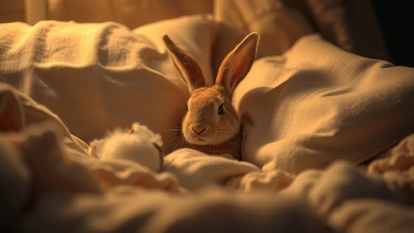 Kaninen som så gärna ville somna