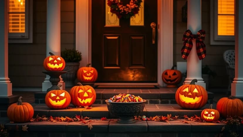 När går man bus eller godis på Halloween