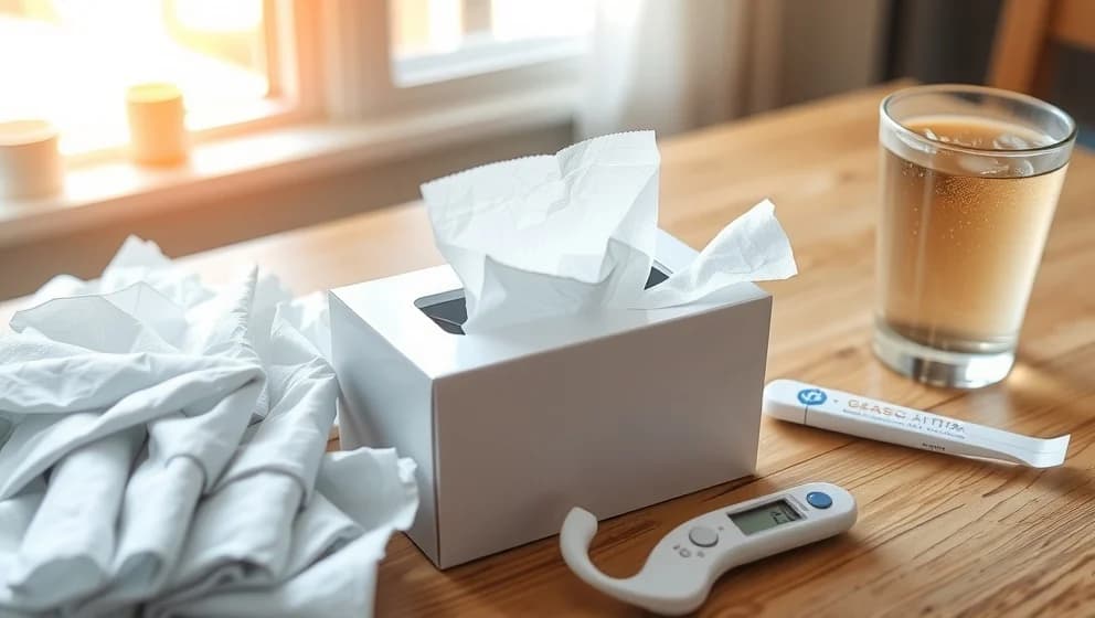 Smittar man i slutet av en förkylning