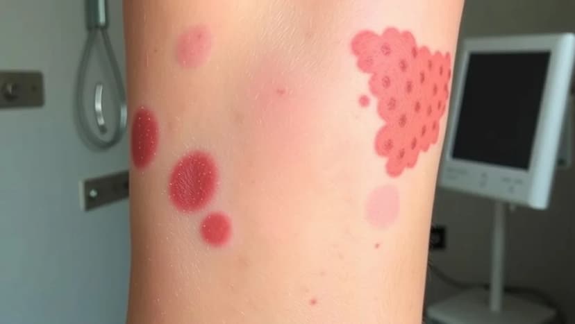 Utslag på kroppen som inte kliar